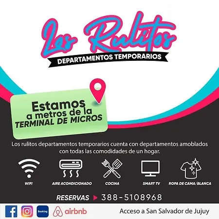 Los Rulitos Departamentos Temporarios San Salvador de Jujuy Exterior photo